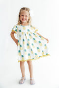 Pineapple Pom Pom Dress-Mila & Rose ®