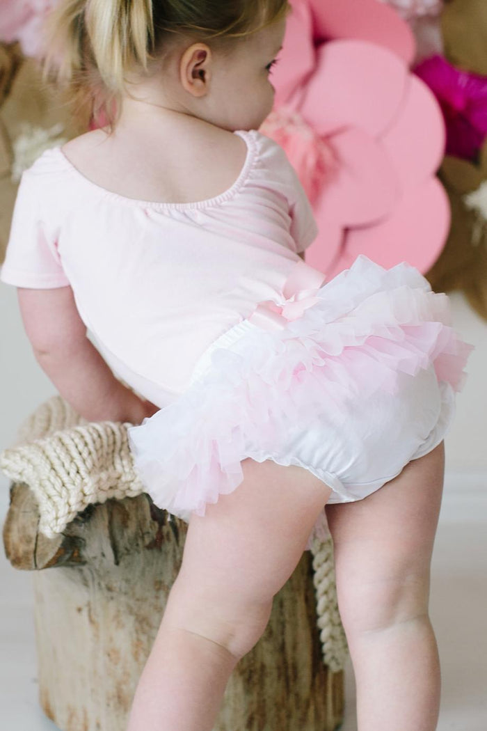 Pink Ombre Ruffle Tutu Bloomer-Mila & Rose ®