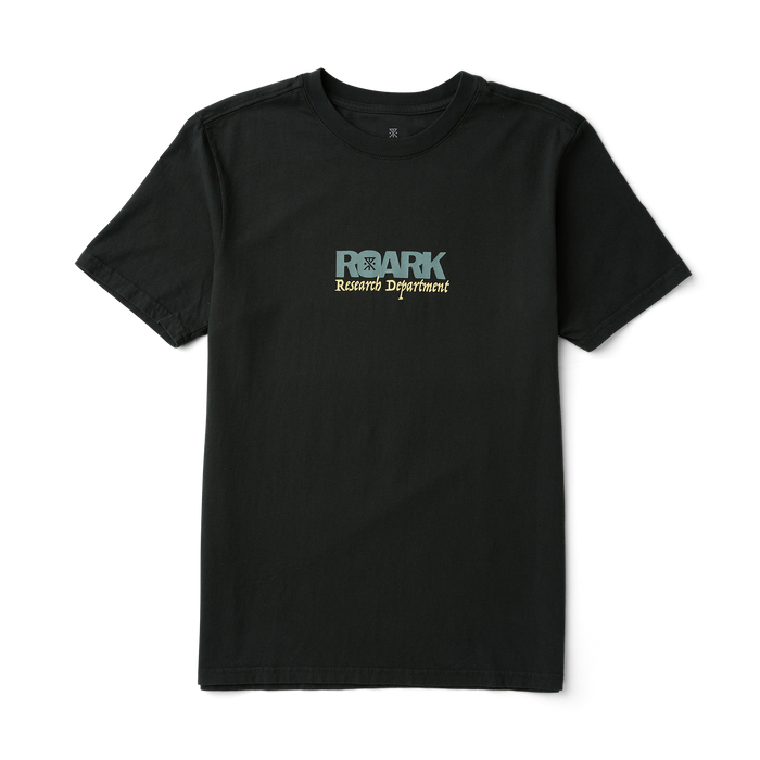 Graphic active shirt with distinctive sleeve designs perfect for outdoor adventures by Roark.