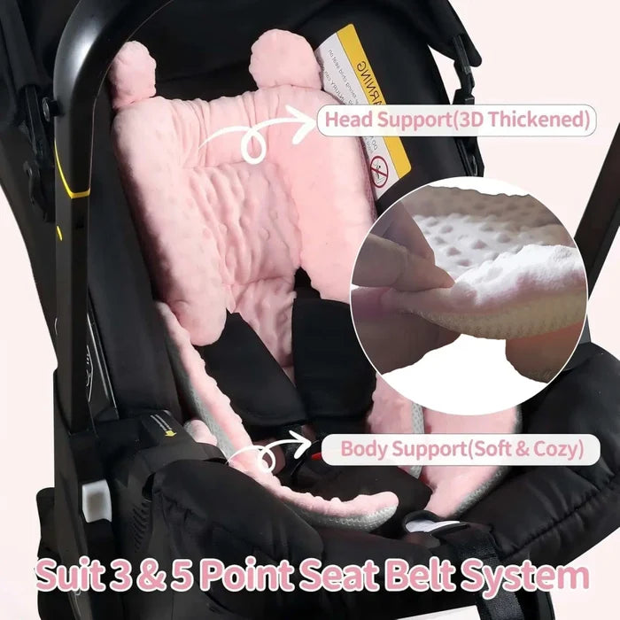 Plush Newborn Stroller Cushion