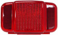 Red Peterson B457-15 Combination Tail Light - Front View | United RV Parts