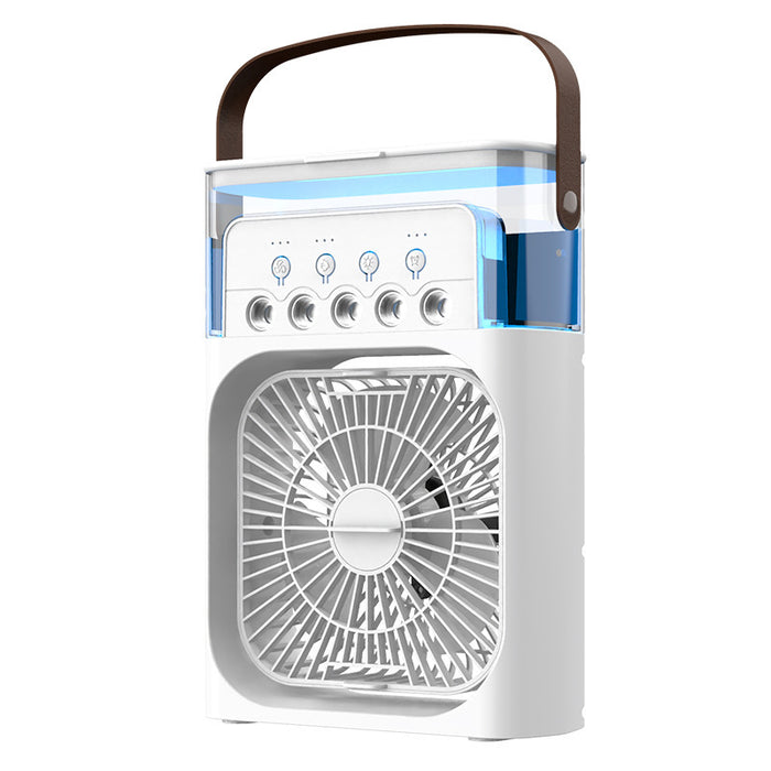 Portable USB Desk Fan with Humidifier