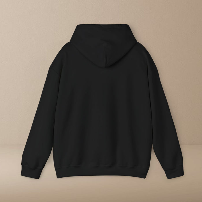 Progress Over Perfection Hoodie — Motivational Black Pullover for Fitness & Mental Health