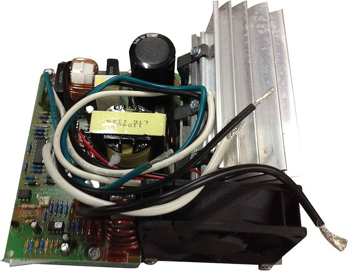Progressive Dynamics PD4045CSV RV Power Converter Board - Angled Detail with Heat Sink | United RV Parts
