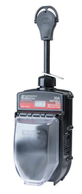 Black Progressive Industries EMS-PT30X 30 Amp RV Surge Protector - Front View | United RV Parts