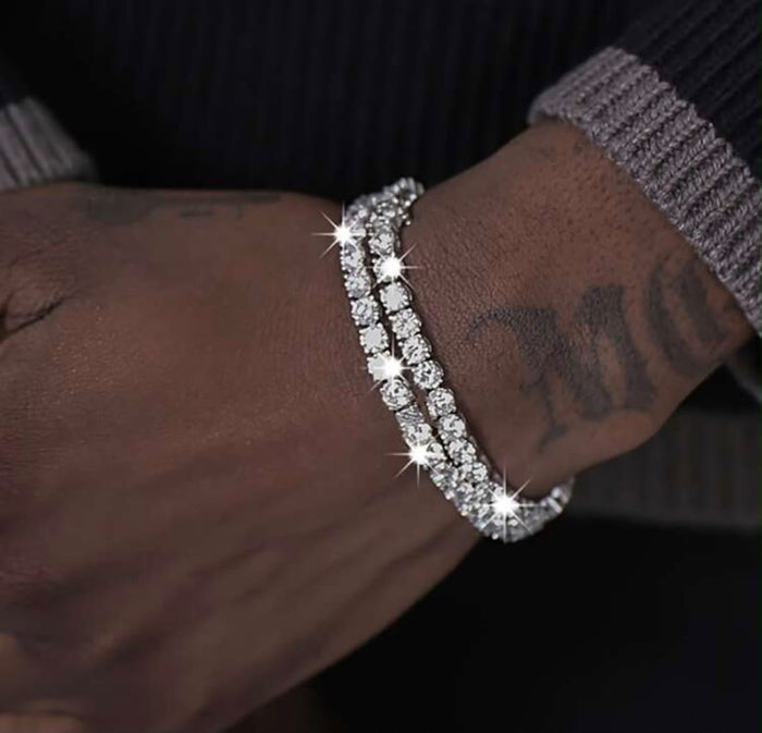 Pulsera de Diamantes (2 piezas)
