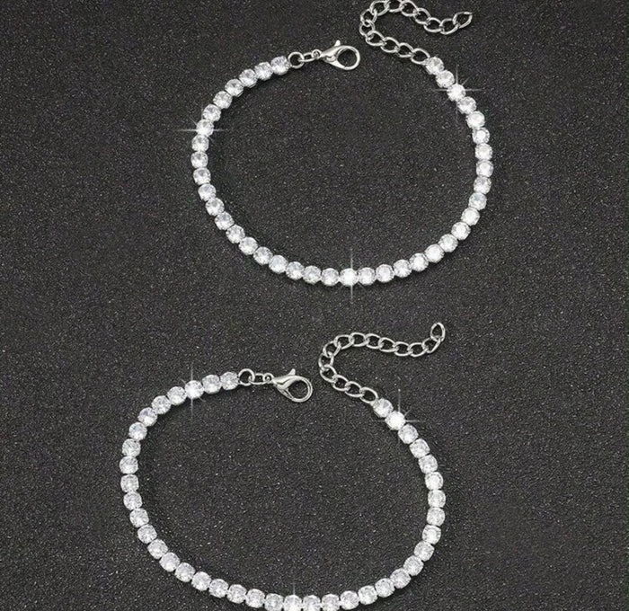 Pulsera de Diamantes (2 piezas)