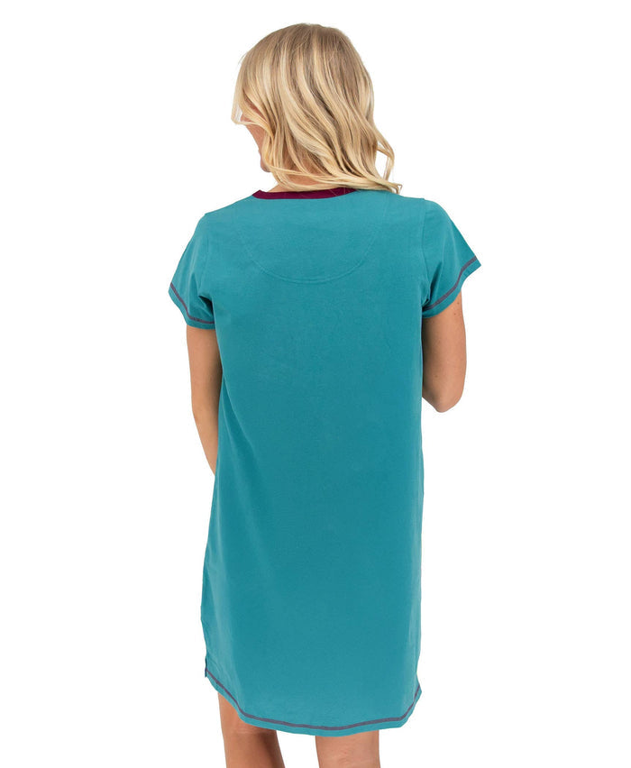 Purrrhaps Later V-Neck Nightshirt: L/XL
