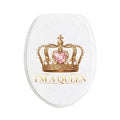 Queen Crown Bath Mat Set – 3-Piece “I'M A QUEEN” Bathroom Rug Set