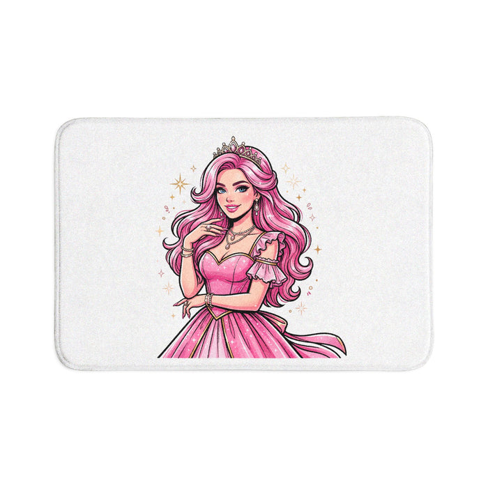Queen Crown Bath Mat Set – 3-Piece “I'M A QUEEN” Bathroom Rug Set