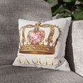 Queen Crown Decorative Pillowcase — “I’m A Queen” Royal Accent Pillow