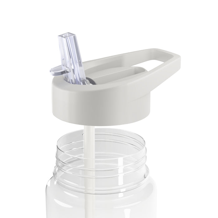 Rafay Inkora Branded Tritan Water Bottle — Clear Sports Bottle with Straw Lid