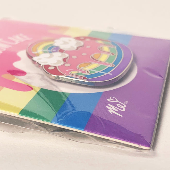Rainbow Cake Hard Enamel Pin