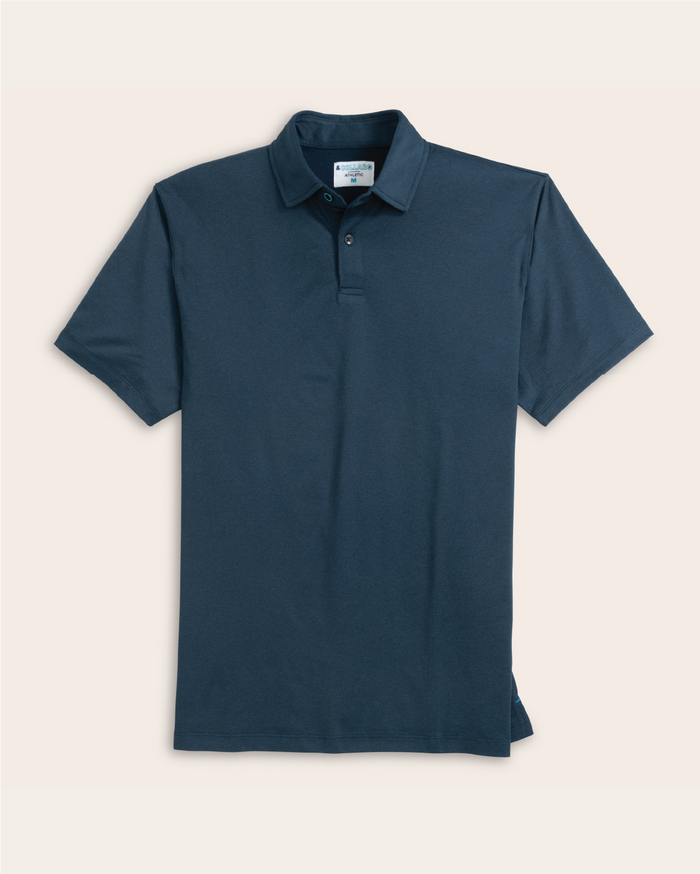 A midnight navy polo shirt