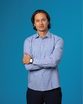 Range Shirt - Blue w/ White Check