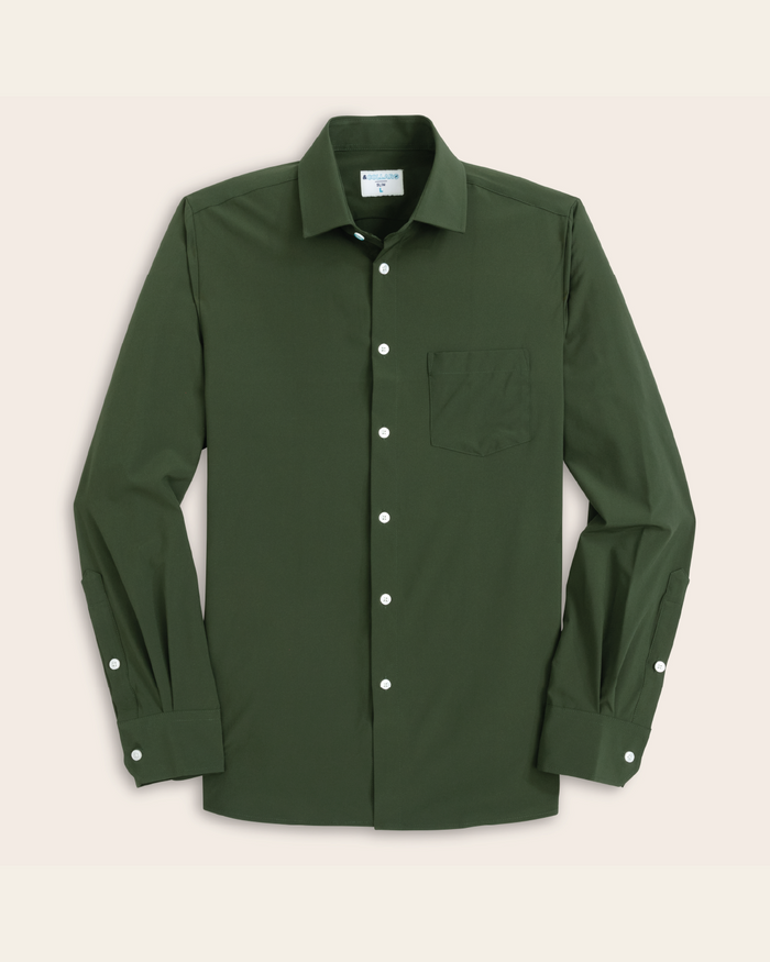 forest green shirt