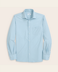 A pale blue dress shirt