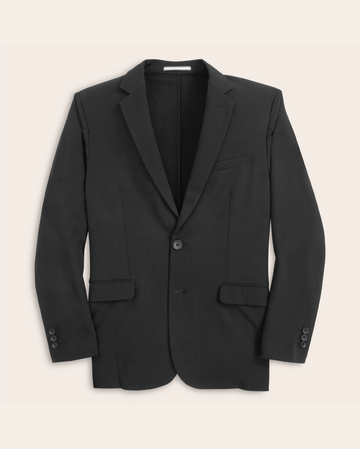 Black mens blazer