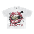 Rockstar Streetwear White Tee