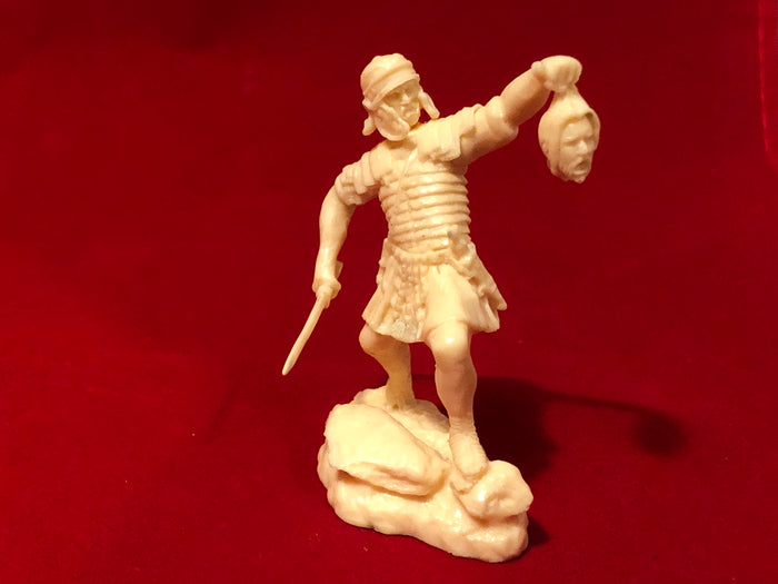 ROMAN ARMY SET #2  RED / Scarlet Plastic 9figures plus loads of alternate parts