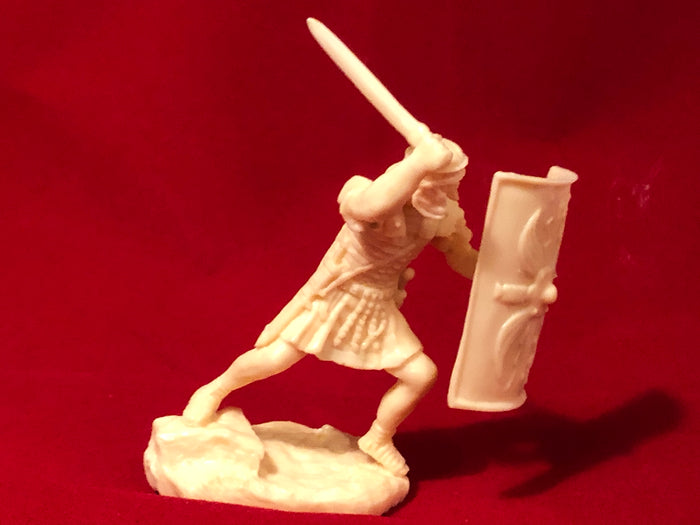 ROMAN ARMY SET #2  RED / Scarlet Plastic 9figures plus loads of alternate parts
