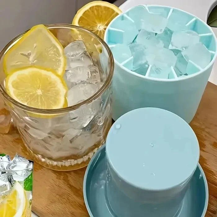 Round Ice Bucket Ice Cube Mold