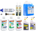 RV Dewinterization Bundle Products - Flat Lay Display | United RV Parts