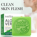 SADOER Aloe Facial Soap Face Wash Foam Facial Cleanser Bar