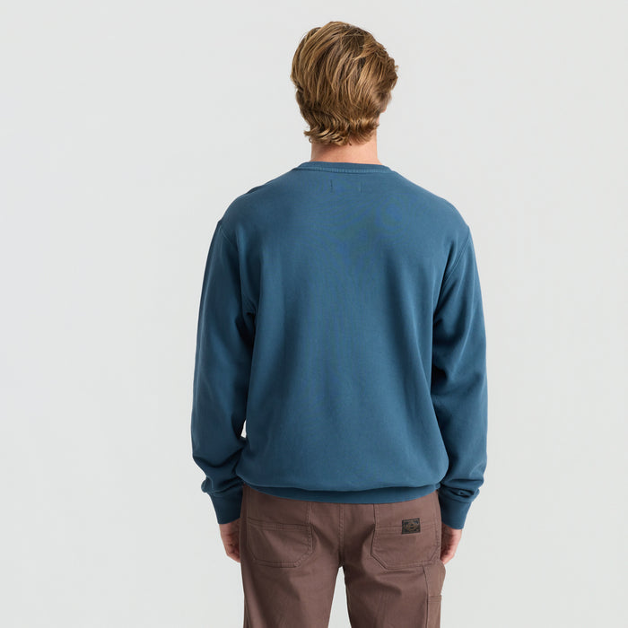 Active-wear shirt featuring denim-style sleeves, ideal for outdoor adventures and travel.