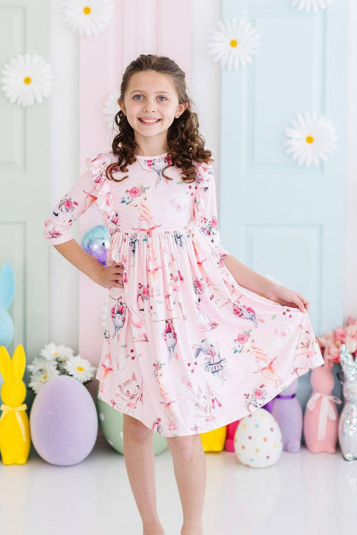 SALE Ballet Beauties Ruffle Twirl Dress-Mila & Rose ®