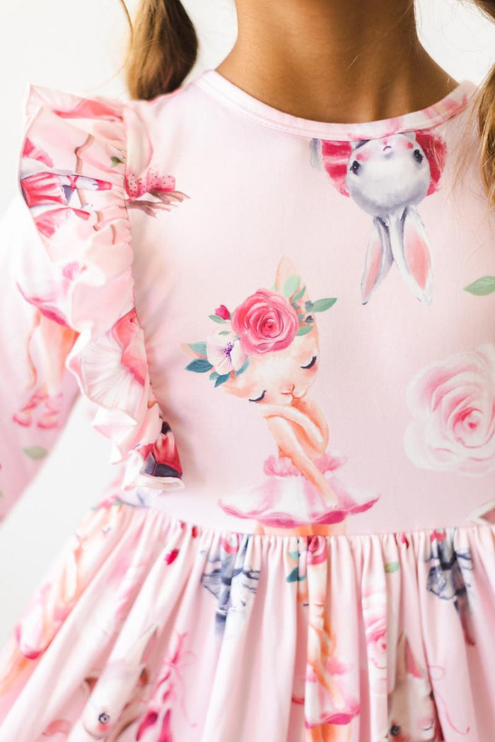 SALE Ballet Beauties Ruffle Twirl Dress-Mila & Rose ®