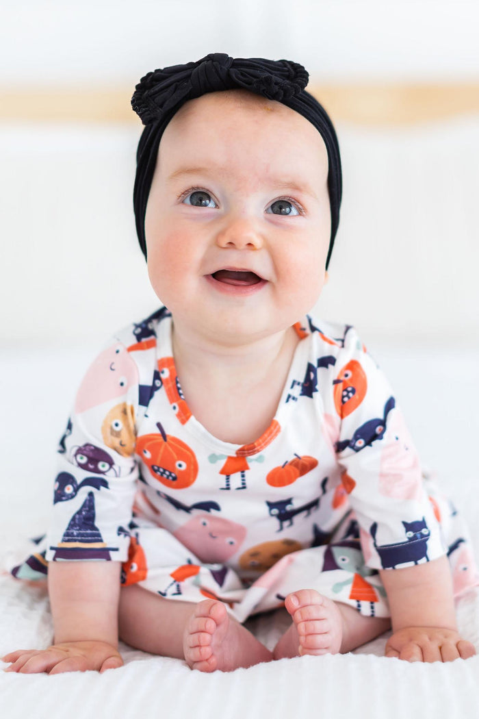 SALE Boo Crew 3/4 Sleeve Twirl Bodysuit-Mila & Rose ®