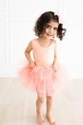 SALE Bright Peach Tank Tutu Leotard-Mila & Rose ®