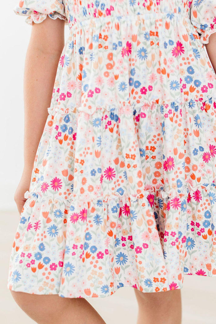 SALE Meadow Magic Smocked Ruffle Dress-Mila & Rose ®