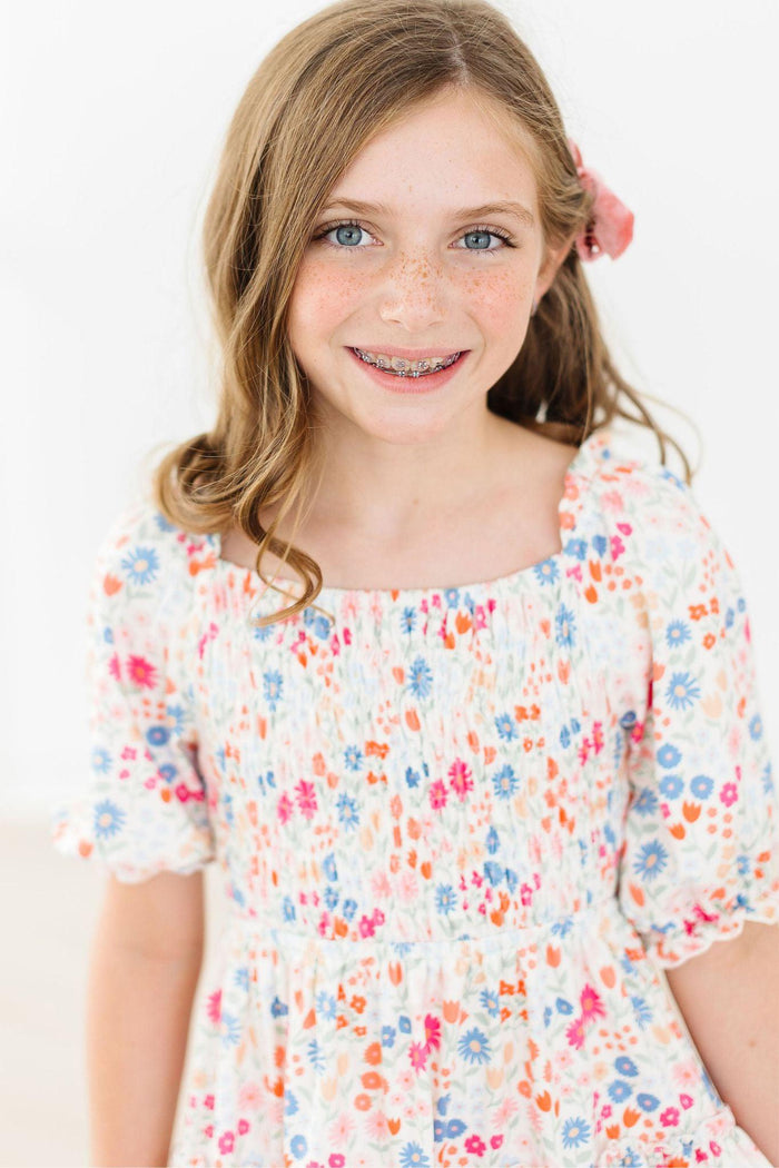 SALE Meadow Magic Smocked Ruffle Dress-Mila & Rose ®