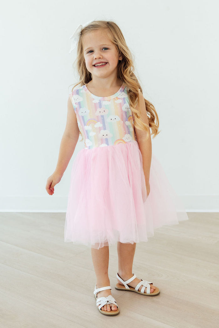 SALE Rainbow Skies Tank Tutu Dress-Mila & Rose ®