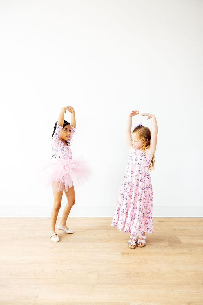 SALE Retro Daydream Ruffle Maxi Dress-Mila & Rose ®