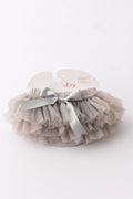 SALE Silver Glitter Ruffle Tutu Bloomer-Mila & Rose ®