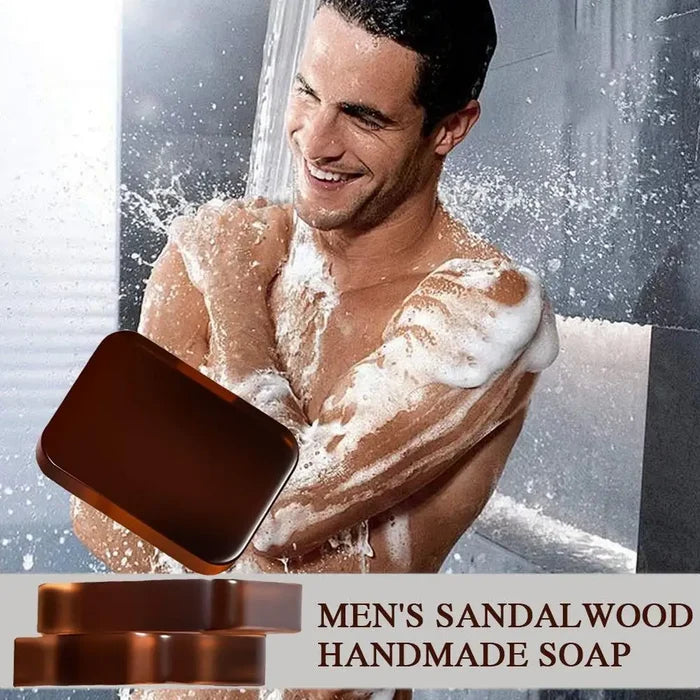 Sandalwood Soap Cleansing Soap, Handmade Plant Based Bar
