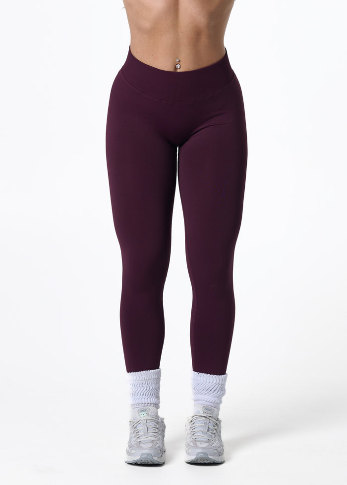 SCULPT LEGGINGS - PLUM