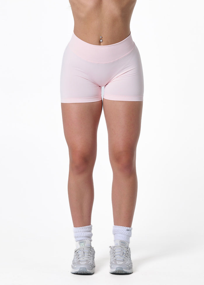 SCULPT SHORTS - STRAWBERRY MILK