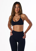 SCULPT V BRALETTE - LIQUORICE