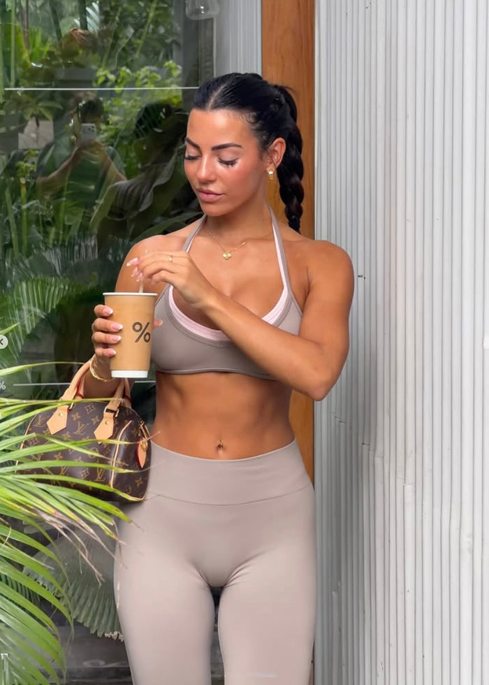 SCULPT V BRALETTE - OAT