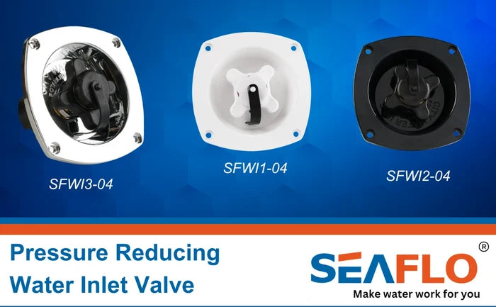 Seaflo Pressure Reducing Water Inlet Valve SFWI2-04 - Model Comparison Chart | United RV Parts