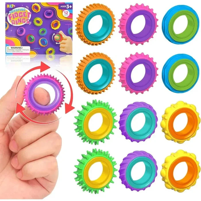 Sensory Spinner Ring Set