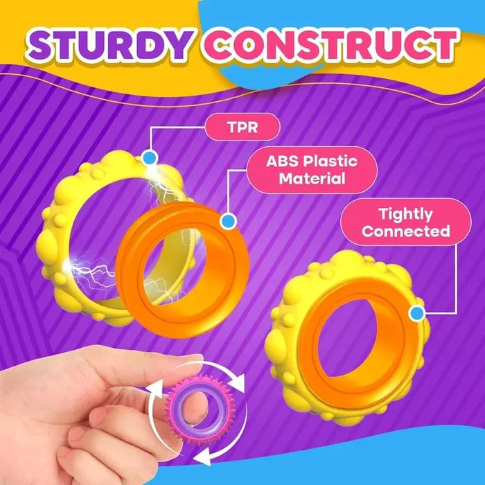 Sensory Spinner Ring Set