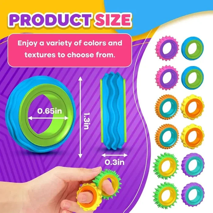 Sensory Spinner Ring Set