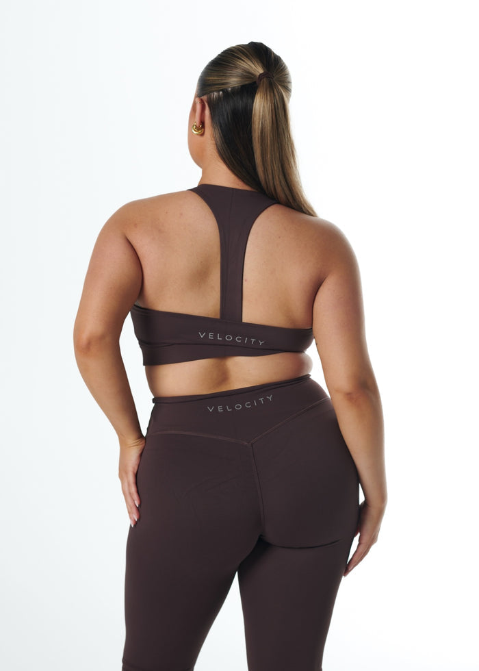 SERENE SUPPORT BRA - COCOA