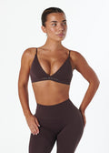SERENE TRIANGLE BRA - COCOA