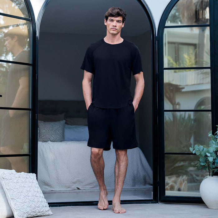 Cooling shorts men || Navy blue